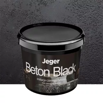 Plaster Decor Jeger Cemento nero 7kg
