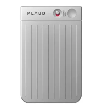 PLAUD NOTE Registratore vocale AI, 64GB, Argento