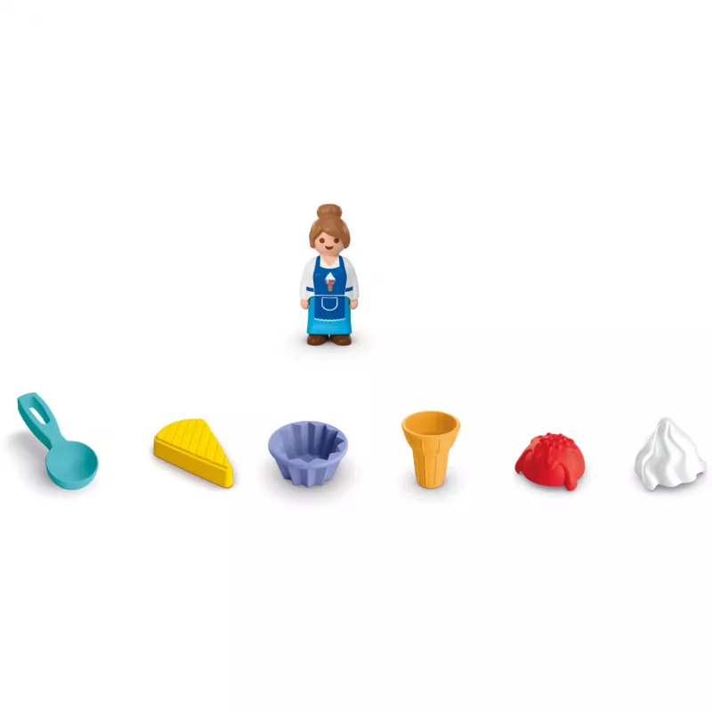 PLAYMOBIL 72006 JUNIOR gelateria con sabbia
