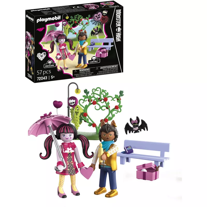PLAYMOBIL 72043 Monster High Appuntamento di San Valentino