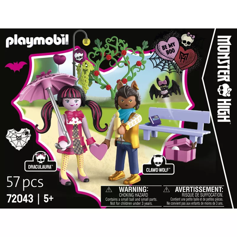 PLAYMOBIL 72043 Monster High Appuntamento di San Valentino