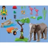 PLAYMOBIL 72068 Elefante con guardiano degli animali
