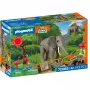 PLAYMOBIL 72068 Elefante con guardiano degli animali