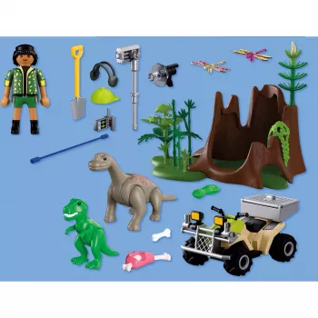 Playmobil 72069 Nascondiglio dei dinosauri