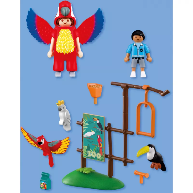 PLAYMOBIL 72074 Animals & Friends mascotte zoo