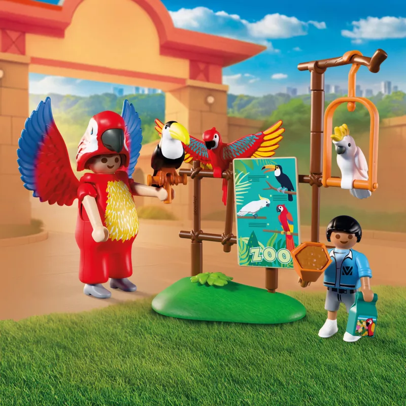 PLAYMOBIL 72074 Animals & Friends mascotte zoo