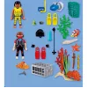 PLAYMOBIL 72078 City Action sommozzatore della polizia con tesoro