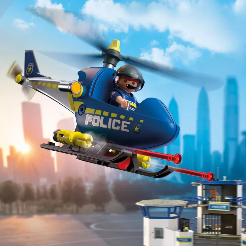 PLAYMOBIL 72080 City Action elicottero della polizia