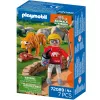 PLAYMOBIL 72089 Animals & Friends Zoo tigre e visitatori