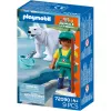 Playmobil 72090 Animals & Friends Zoo: orso polare e guardiano