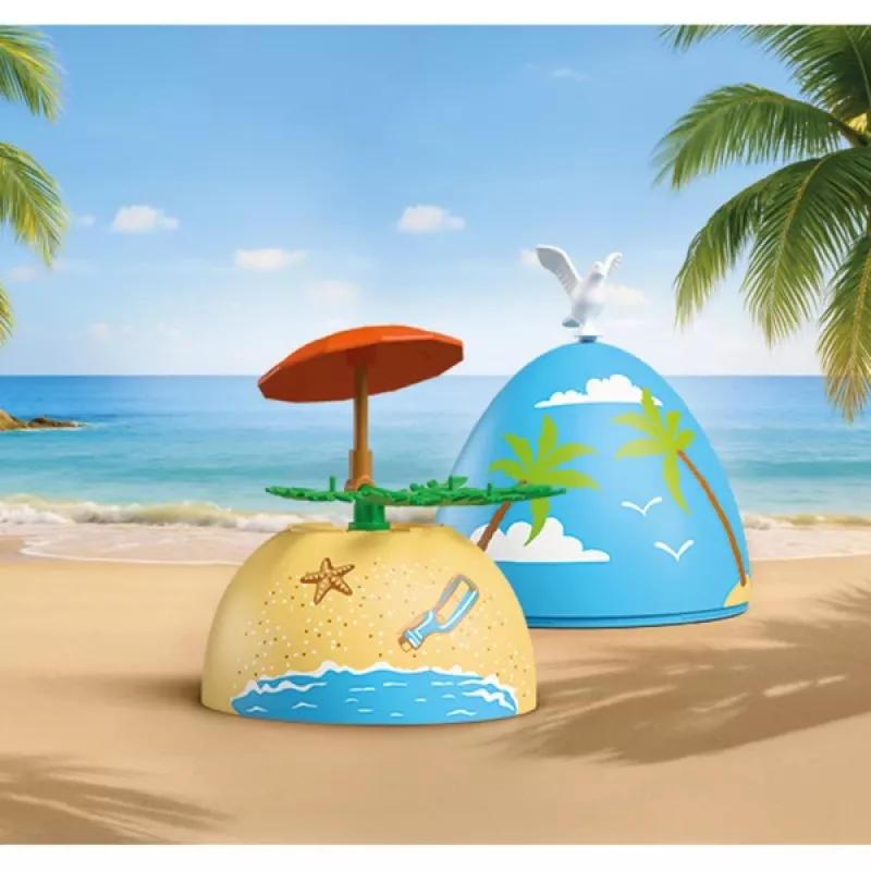 PLAYMOBIL 72101 uovo giocattolo a sorpresa Beach Holiday