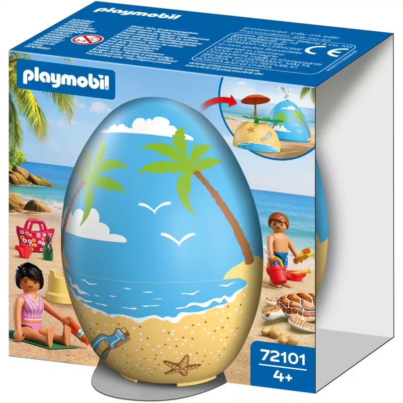 PLAYMOBIL 72101 uovo giocattolo a sorpresa Beach Holiday