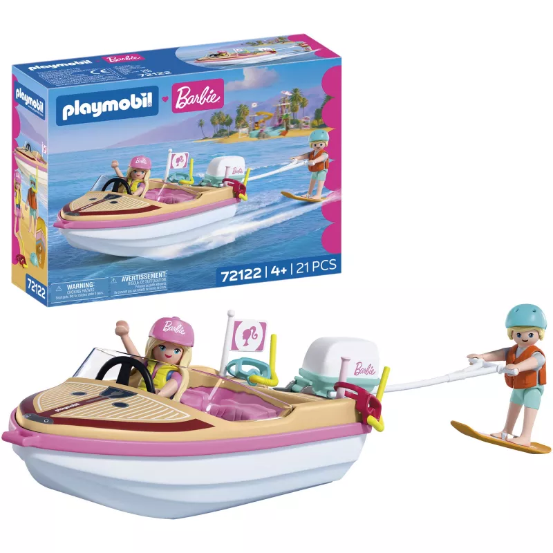 Playmobil 72122 Barbie barca avventura