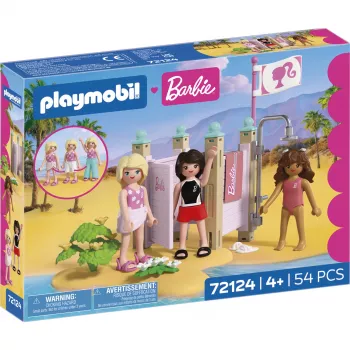 Playmobil 72124 Barbie Beach Fashion set di personaggi giocattolo