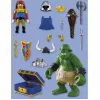 PLAYMOBIL Knights 72116 Troll con tesoro del cavaliere leone