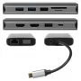 PLUSONIC adattatore docking USB-C 8in1 - Space Gray
