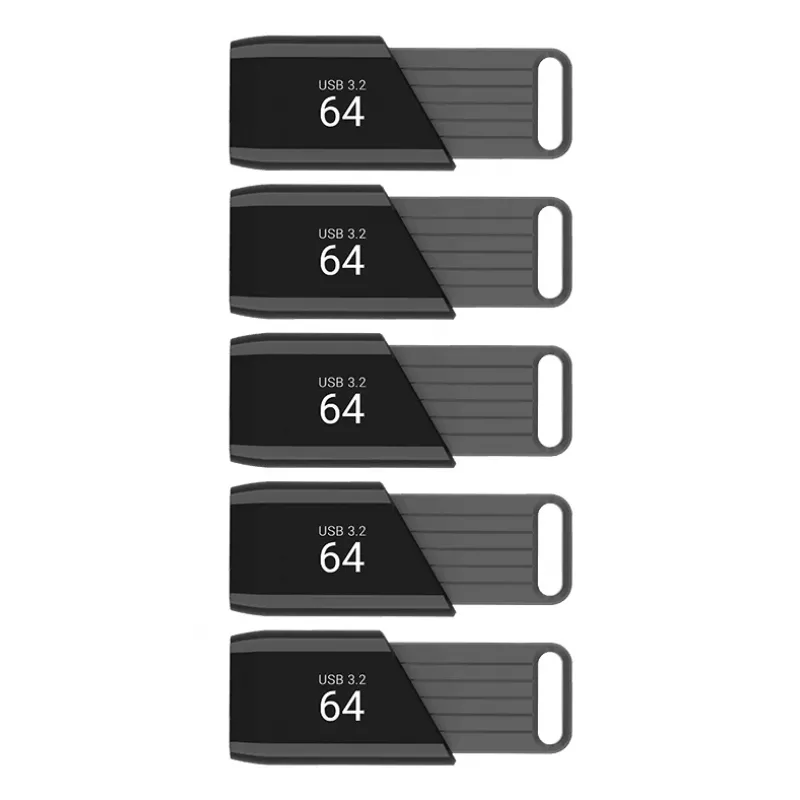 PNY Attaché X Chiavetta USB 64 GB USB 3.2 Gen 1 Multipack da 5 (P-FD64GX5ATTX-EF)