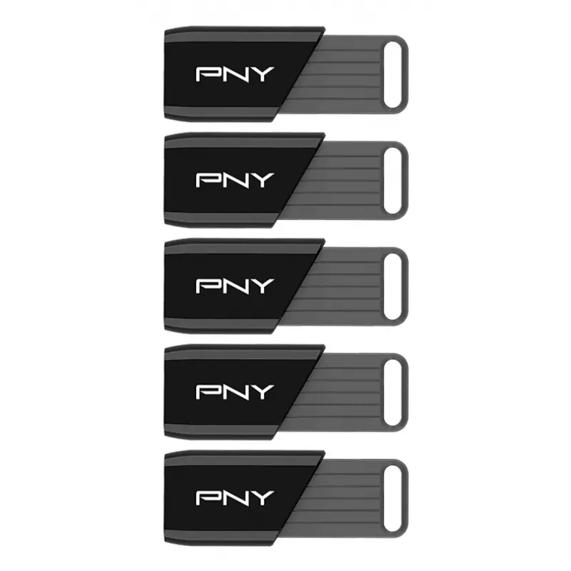 PNY Attaché X Chiavetta USB 64 GB USB 3.2 Gen 1 Multipack da 5 (P-FD64GX5ATTX-EF)