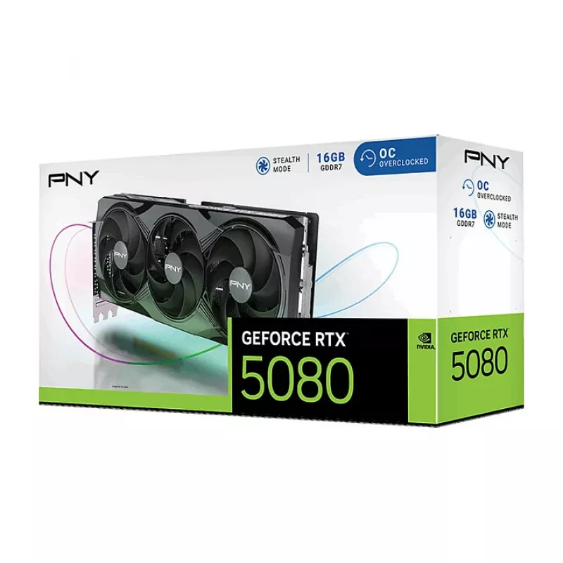 PNY GeForce RTX 5080 OC scheda grafica - GeForce RTX 5080