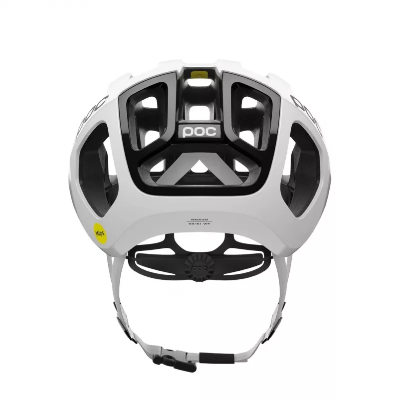 POC Ventral Air Wide Fit MIPS casco da bici da corsa Hydrogen White M (55-58 cm)