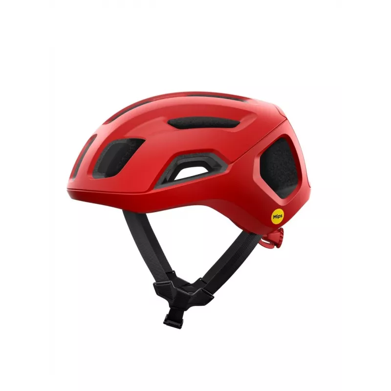 POC Ventral Lite casco da bici Medium Fluorescent Orange/AVIP White