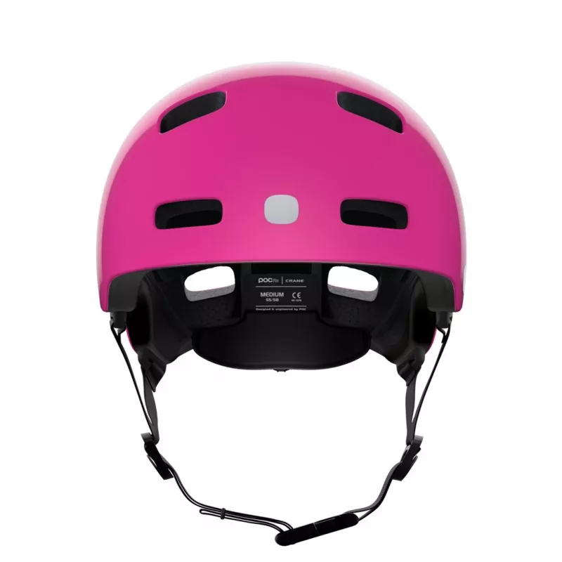 POCito Crane MIPS Casco per bici bambino - rosa neon - Taglia M (55-58 cm)