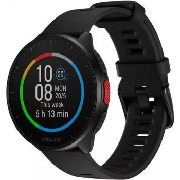 Polar Pacer Orologio GPS Running - Night Black - Cinturino S/L - Display MIP 1,2