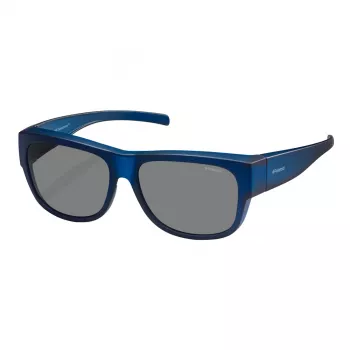 Polaroid Ancillaries PLD9003SM3Q Occhiali da sole unisex - montatura nera, lenti grigie polarizzate