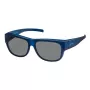 Polaroid Ancillaries PLD9003SM3Q Occhiali da sole unisex - montatura nera, lenti grigie polarizzate