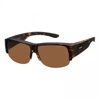 Polaroid Ancillaries PLD9007SV08 occhiali da sole unisex - montatura nera, lenti grigie polarizzate