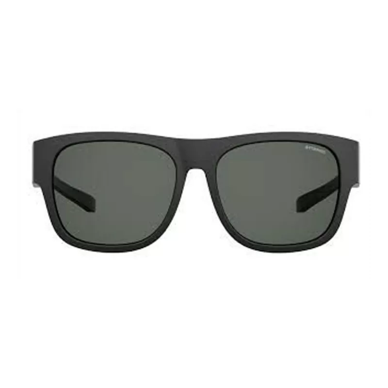 POLAROID ANCILLARIES PLD9010S003 Occhiali da sole unisex rettangolari - Nero/Grigio - Polarizzati UV400