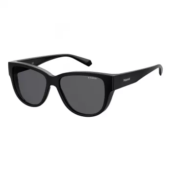 Polaroid Ancillaries PLD9013S807 Occhiali da sole donna squadrati - nero/grigio - polarizzati UV400