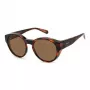 Polaroid Ancillaries PLD9017S086 Occhiali da sole unisex - montatura havana/tartaruga, lenti marroni polarizzate