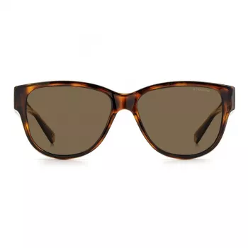Occhiali da sole Polaroid Ancillaries donna PLD9013S9N4 - montatura nera, lenti grigie polarizzate