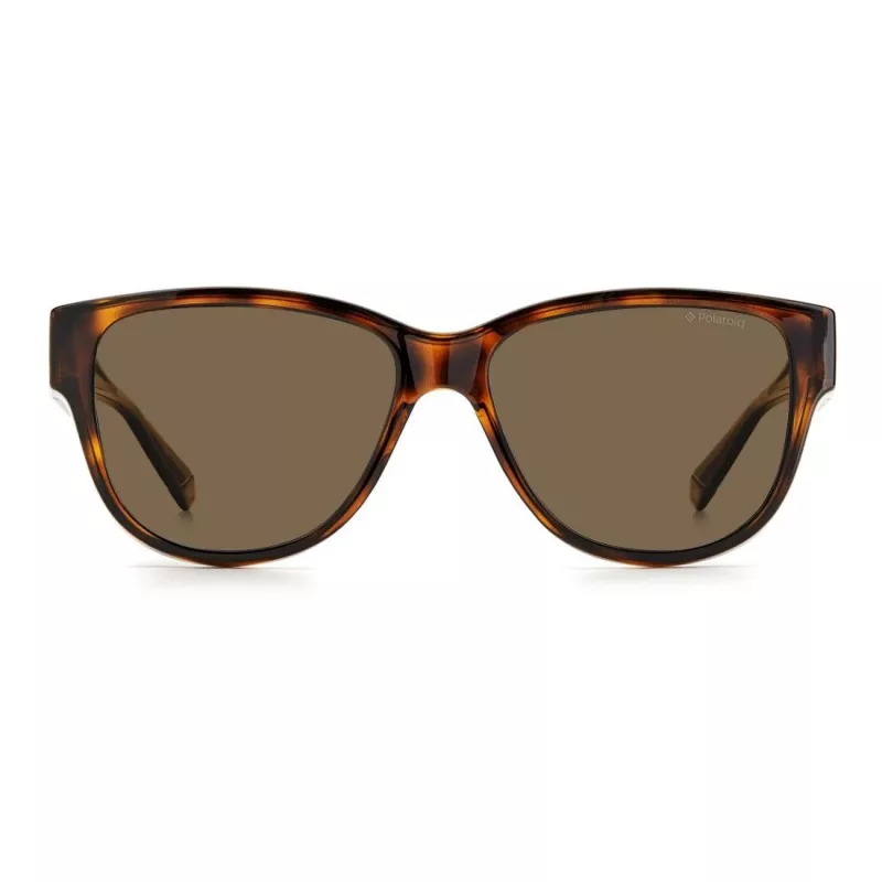 Occhiali da sole Polaroid Ancillaries donna PLD9013S9N4 - montatura nera, lenti grigie polarizzate
