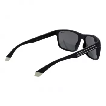 POLAROID Uomo PLD2157S57003 Occhiali da sole polarizzati - montatura nera lenti grigie 57mm
