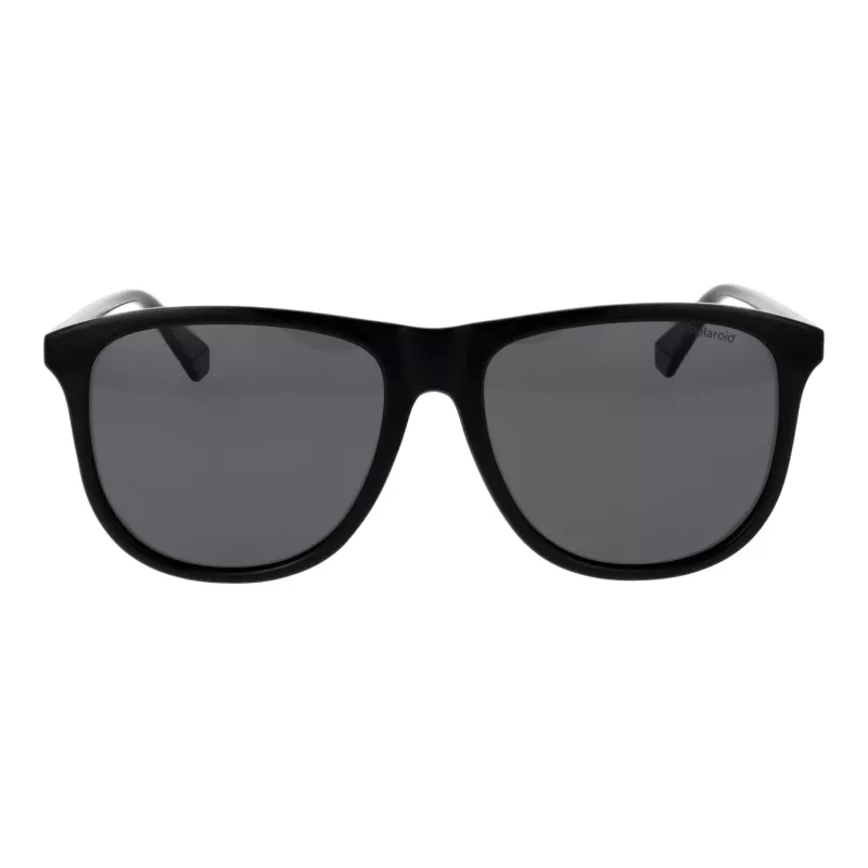 Polaroid Uomo PLD4178S58807 Occhiali da sole Polarizzati - Montatura Nera Lenti Grigie 58mm
