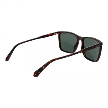 Occhiali da sole POLAROID uomo PLD4180S58086 havana marrone polarizzati rettangolari