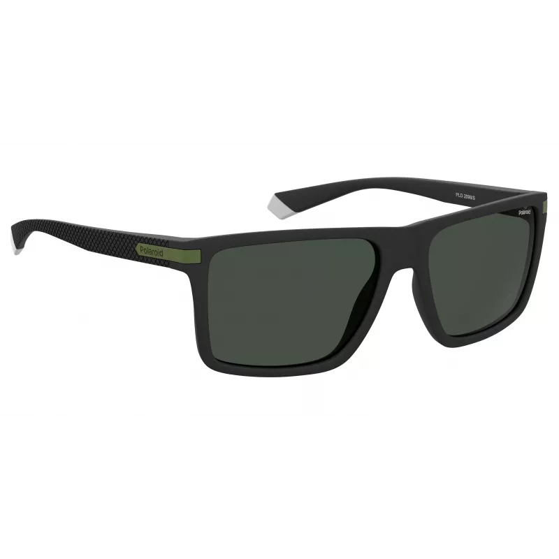 POLAROID Occhiali da sole uomo PLD2098S7ZJM9 rettangolari polarizzati havana