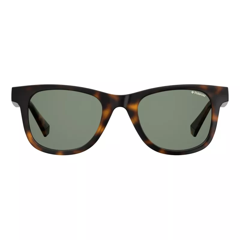 Polaroid PLD1016SNEW08 Occhiali da sole uomo rettangolari polarizzati Havana marrone