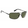 POLAROID PLD2101S003UC Occhiali da sole uomo rettangolari polarizzati - nero/grigio