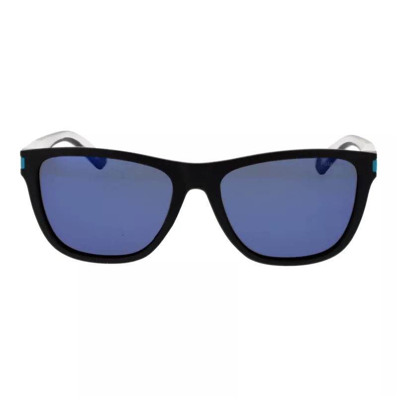 POLAROID PLD2138S560VK Occhiali da sole rettangolari polarizzati unisex - Havana marrone