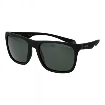 POLAROID PLD2141S563OL Occhiali da sole Unisex - Montatura Havana, Lenti Verdi Polarizzate, 57 mm
