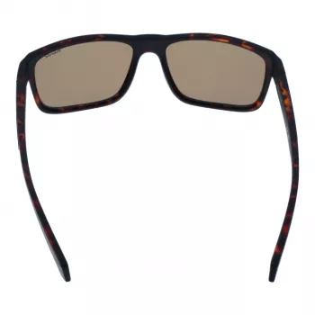 Polaroid PLD2158S58HGC Occhiali da sole uomo rettangolari - montatura nera lenti grigie polarizzate 58mm