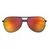POLAROID PLD2160GSX807 Occhiali da sole uomo polarizzati - montatura nera lenti grigie 62mm