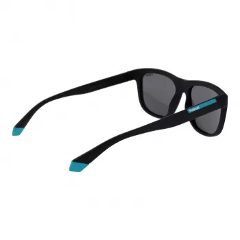 Polaroid PLD2163/S occhiali da sole unisex - montatura nera, lenti grigie polarizzate - 54 mm