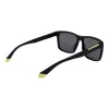 POLAROID PLD2164S58003 occhiali da sole rettangolari polarizzati uomo - nero/grigio 58mm