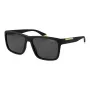 POLAROID PLD2164S58003 occhiali da sole rettangolari polarizzati uomo - nero/grigio 58mm