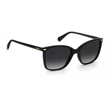 Polaroid PLD4108S807WJ Occhiali da sole quadrati donna Havana Brown Gradient 55 mm