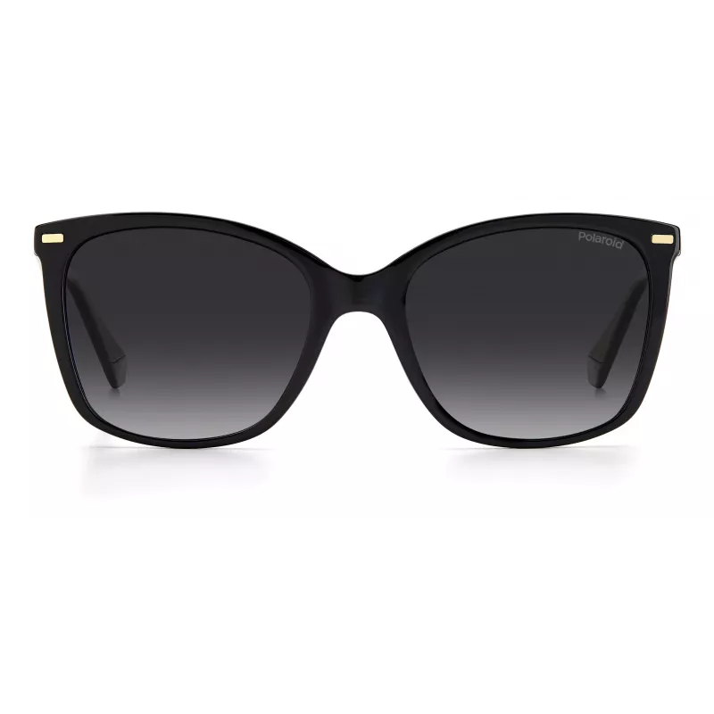 Polaroid PLD4108S807WJ Occhiali da sole quadrati donna Havana Brown Gradient 55 mm